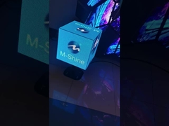 4K क्यूब एलईडी स्क्रीन ऊंचाई संकल्प पूर्ण रंग मंच सम्मेलन स्टेडियम एल्यूमीनियम कैबिनेट