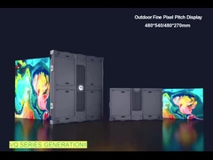 P1.25 मिमी छोटा पिच आउटडोर एलईडी बिलबोर्ड गतिशील विज्ञापन के लिए अत्याधुनिक समाधान प्रदान करता है