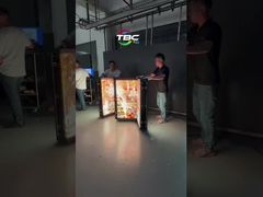 6-फोल्डिंग एलईडी रिसेप्शन डेस्क | आयोजनों के लिए पोर्टेबल फोल्डेबल एलईडी डिस्प्ले